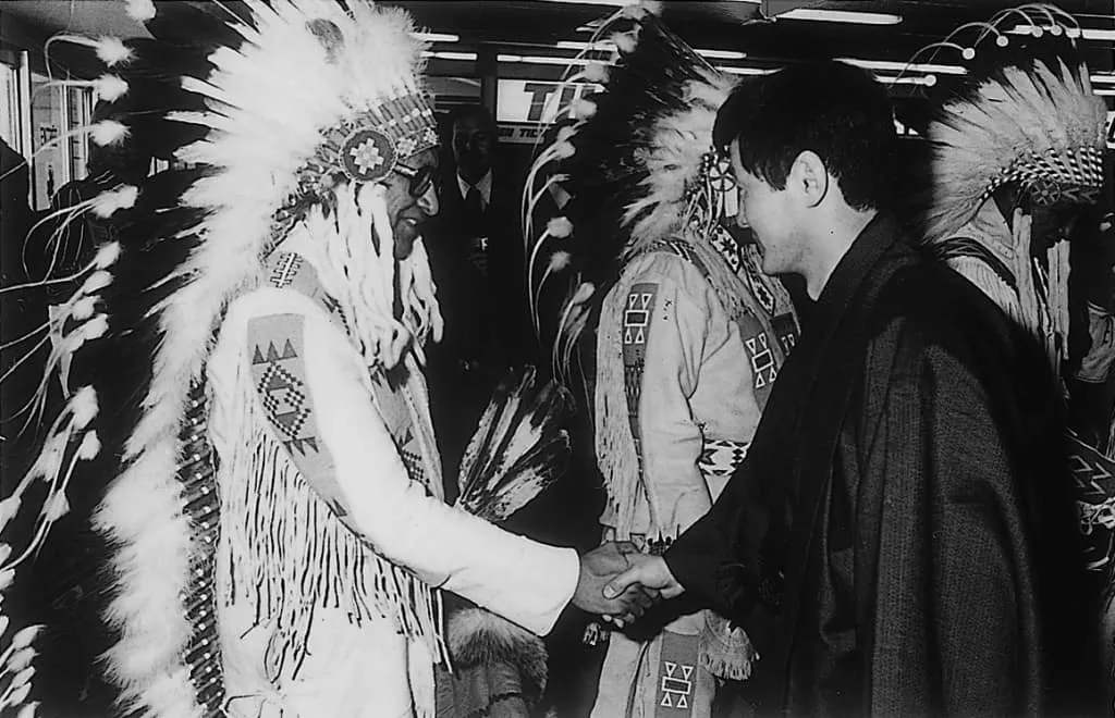 1976 Visiting Canada with 'Song of Asia'