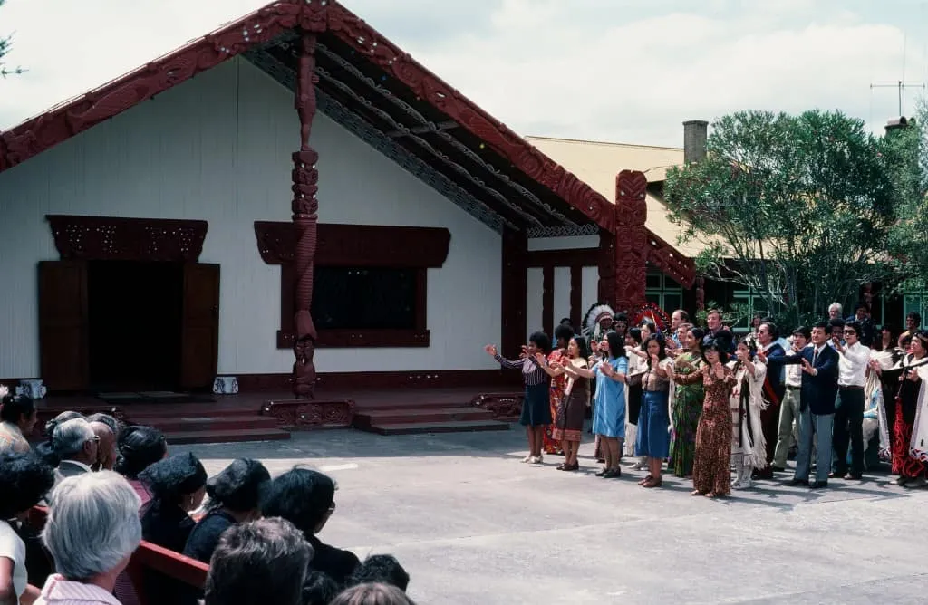 'Song of Asia' performing Maori dances