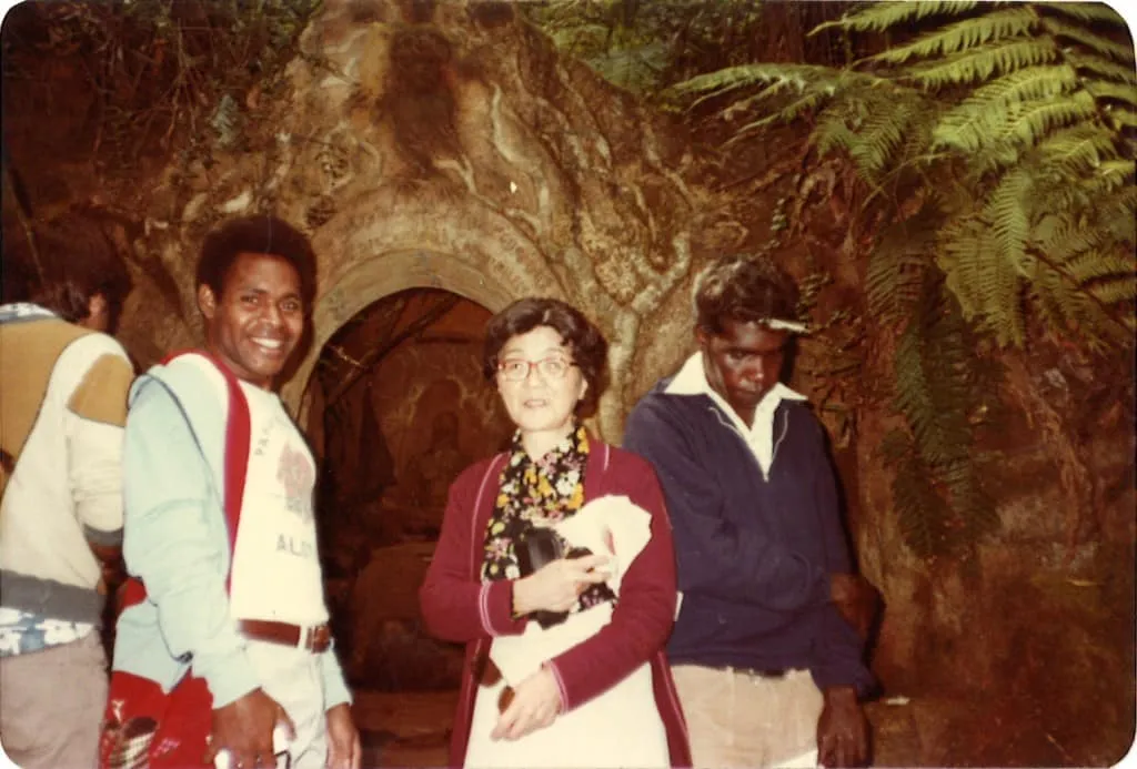 My mother, Akiko Fujita, also participated in MRA volunteer activities in Australia for one year from 1979