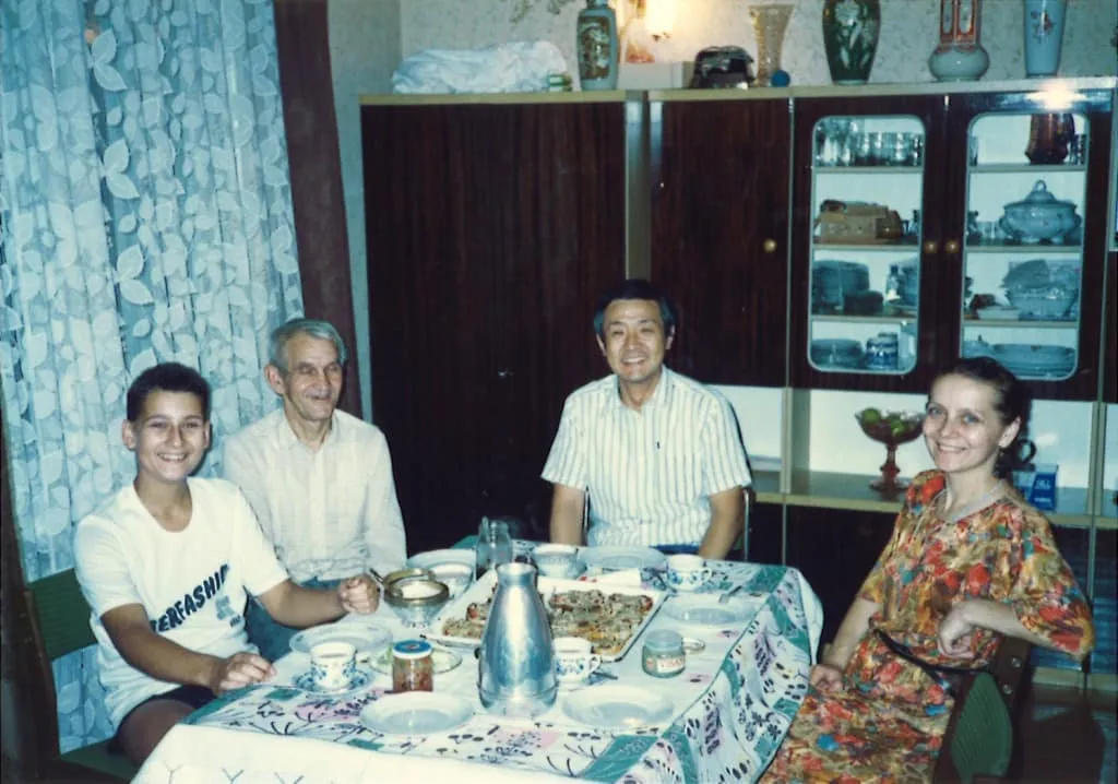 1990 Homestay at the mayor's residence in Łódź, Poland