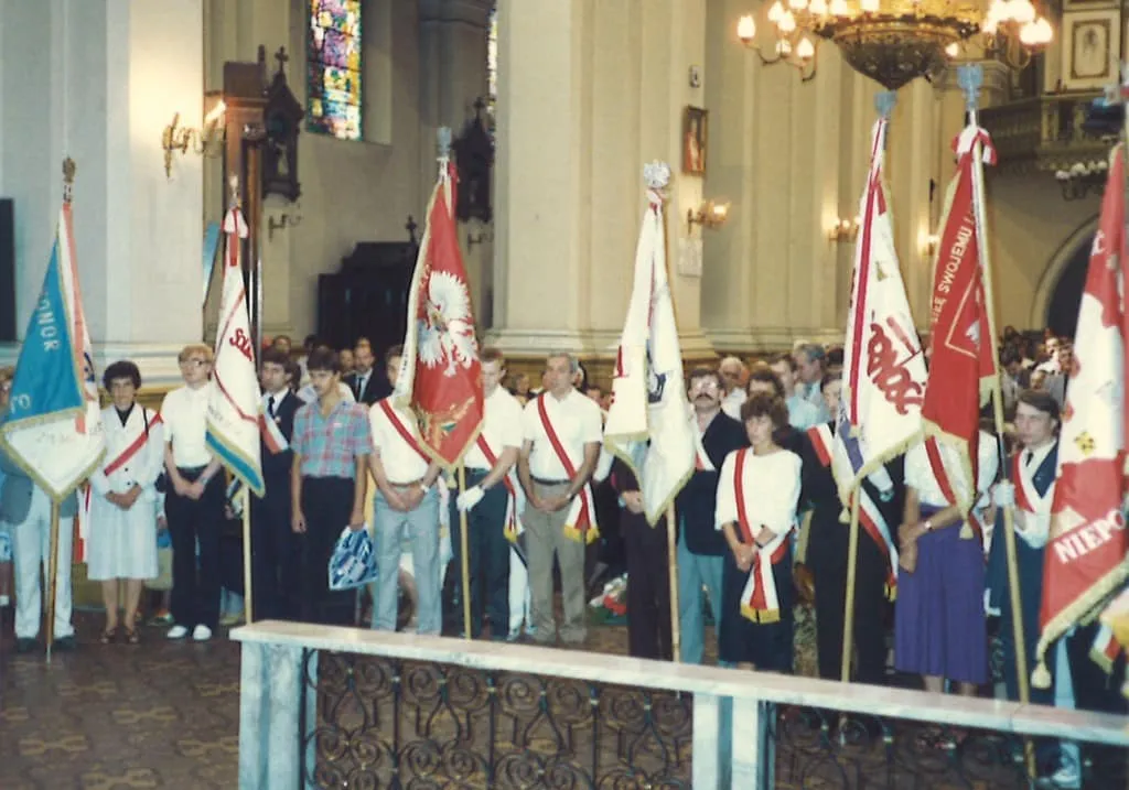 The opposition 'Solidarity' movement was active and the struggle for de-communization was progressing