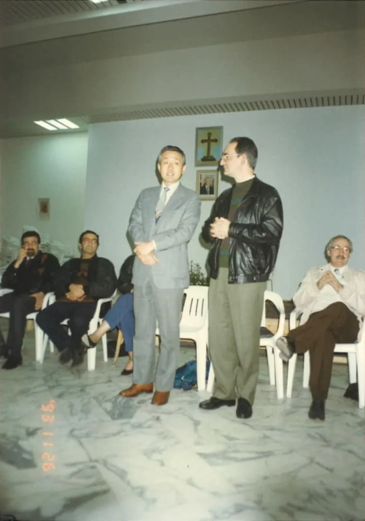 1993 Conducting reconciliation activities between Christians and Muslims from the Lebanese civil war