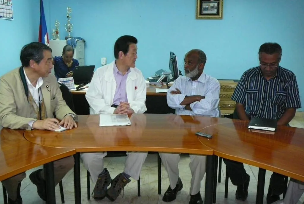 President René Préval of Haiti