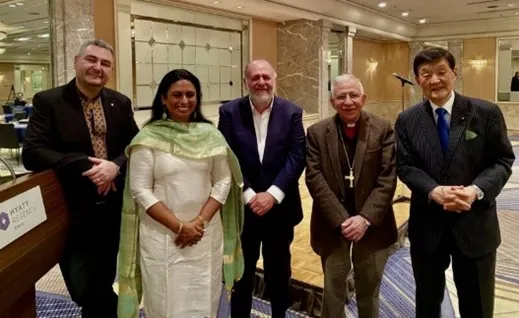 Religious leaders from conflict areas attended